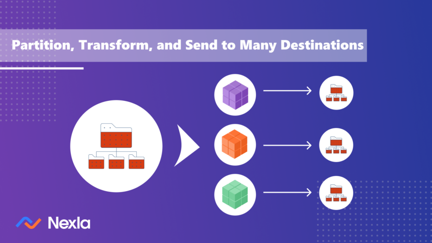 Partition and Transform Data with Unique Rules and Destinations | Nexla