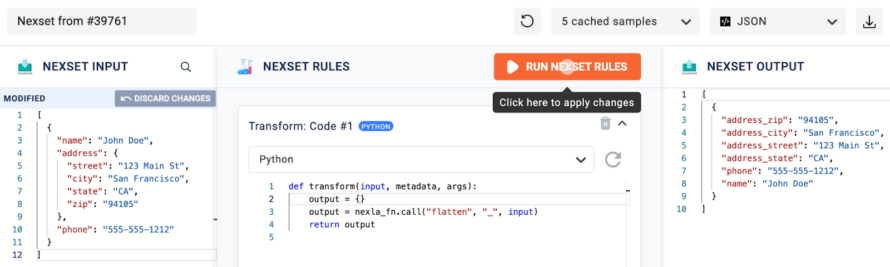 How To Flatten Data | Nexla