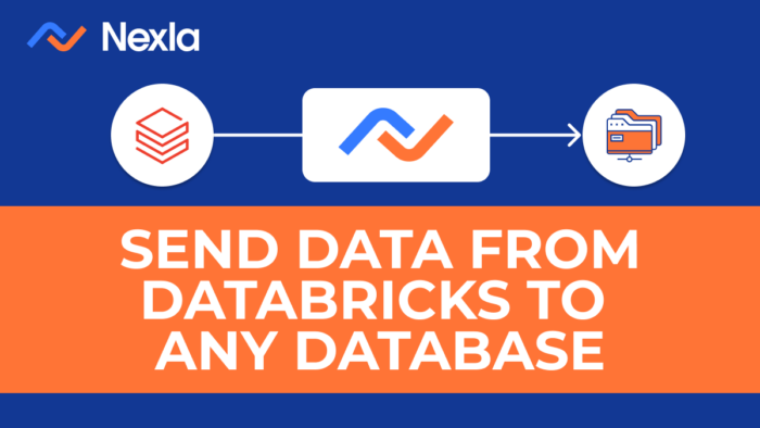 Send Data from Databricks to Databases | Nexla