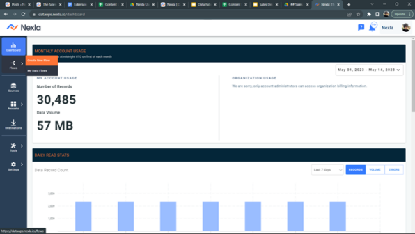 Send Data from Databricks to Databases | Nexla