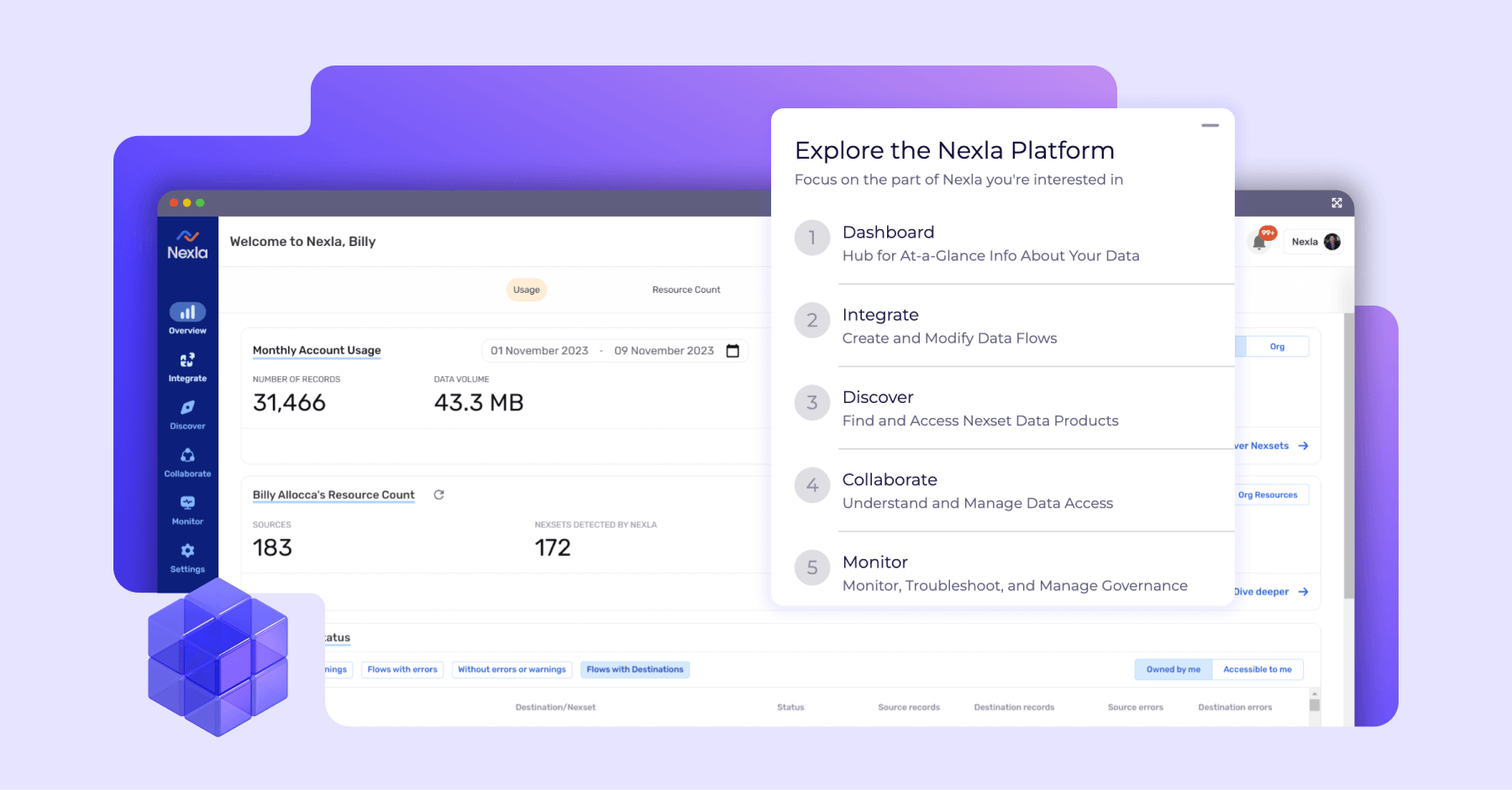 Tour the Nexla No/Low-Code Platform