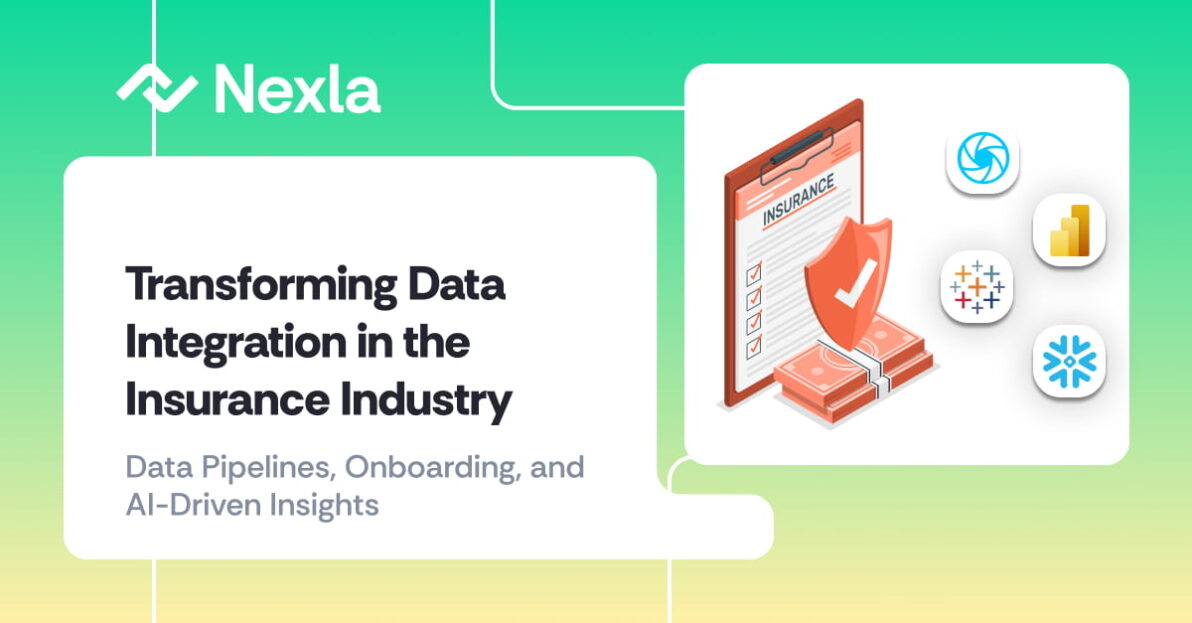 Transforming Data Integration in the Insurance Industry with Nexla