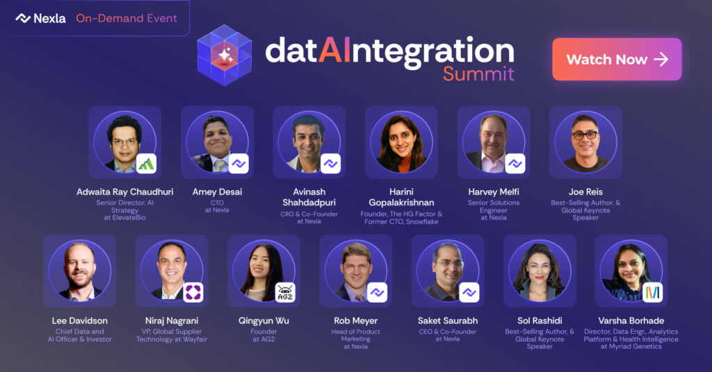 Nexla Data + AI Integration Summit 2025
