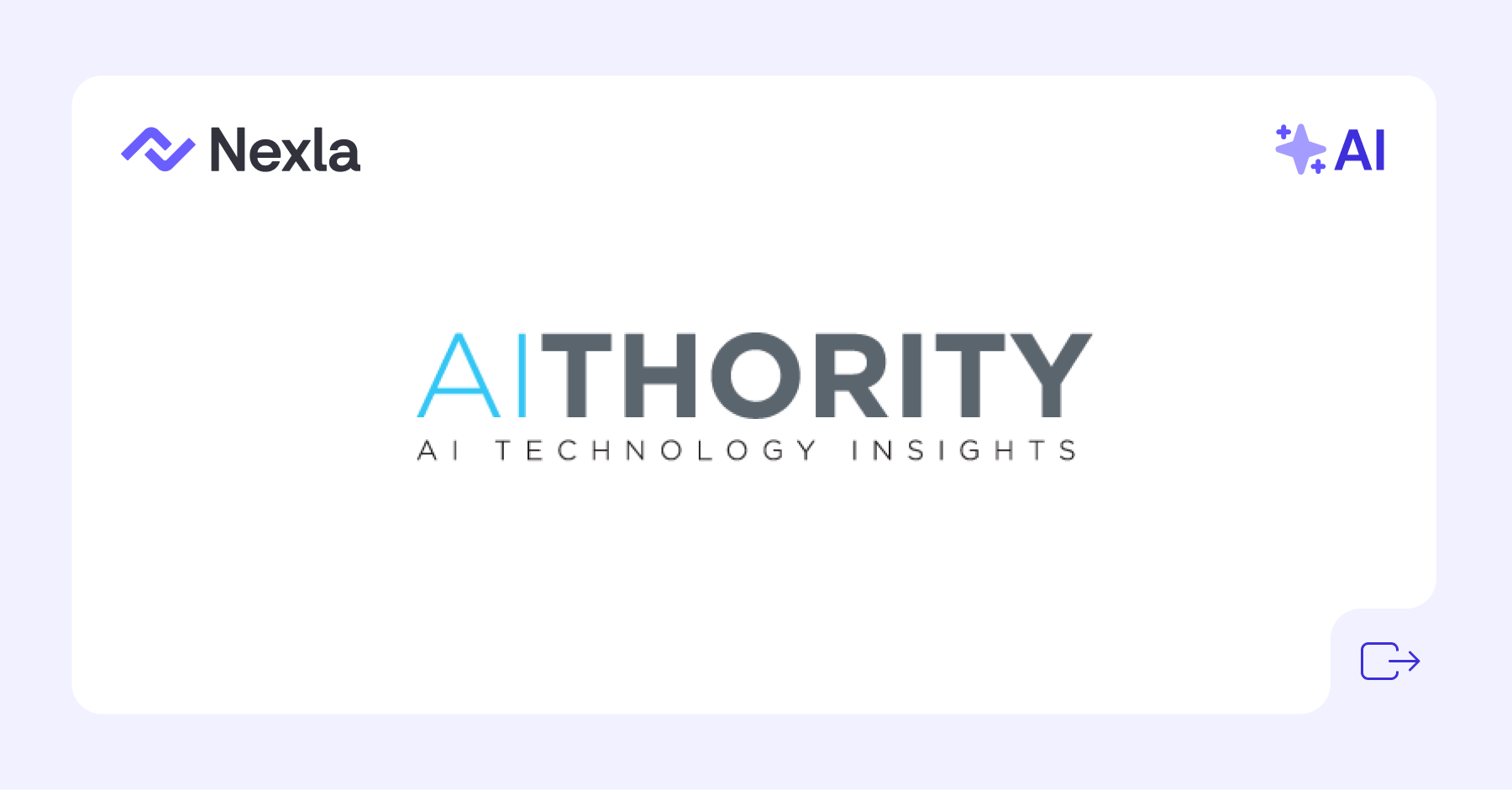 Nexla In the News: AIThority - AI Technoogy Insights