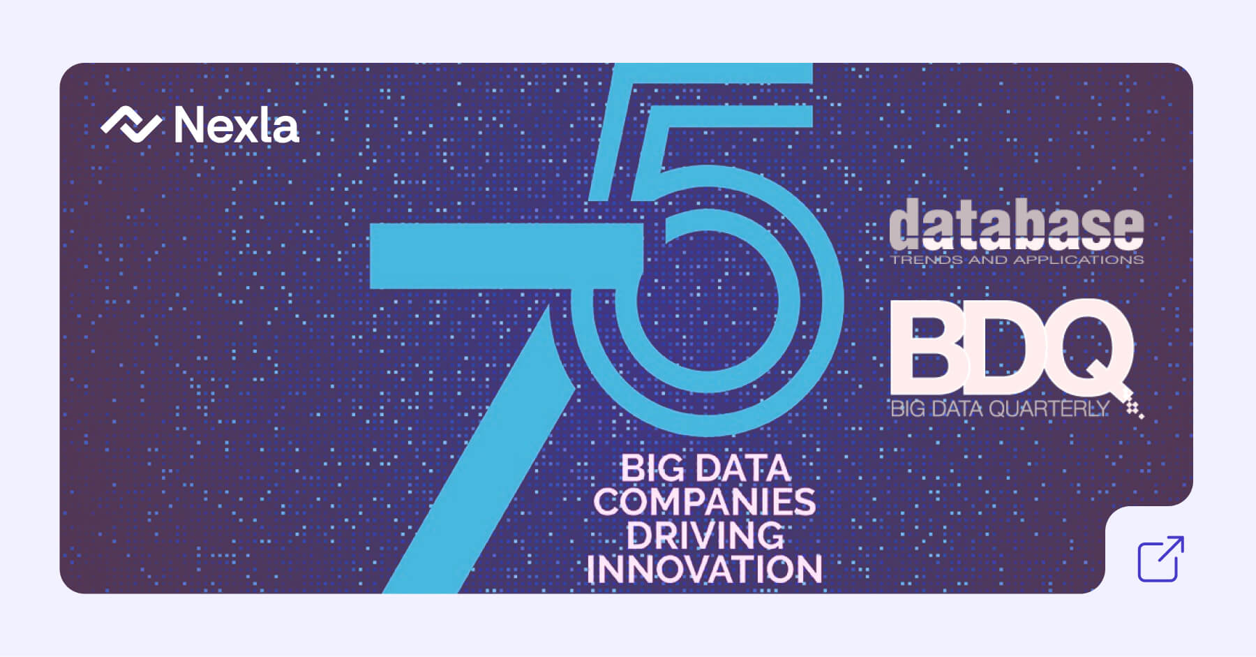 Nexla In the News: DBTA Big Data 75: Companies Driving Innovation in 2025