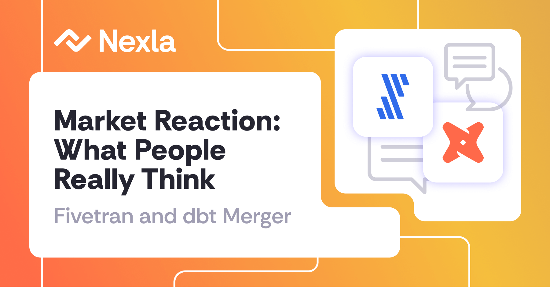 Nexla Blog: Market Reaction: What People Really Think About the Fivetran-dbt Merger