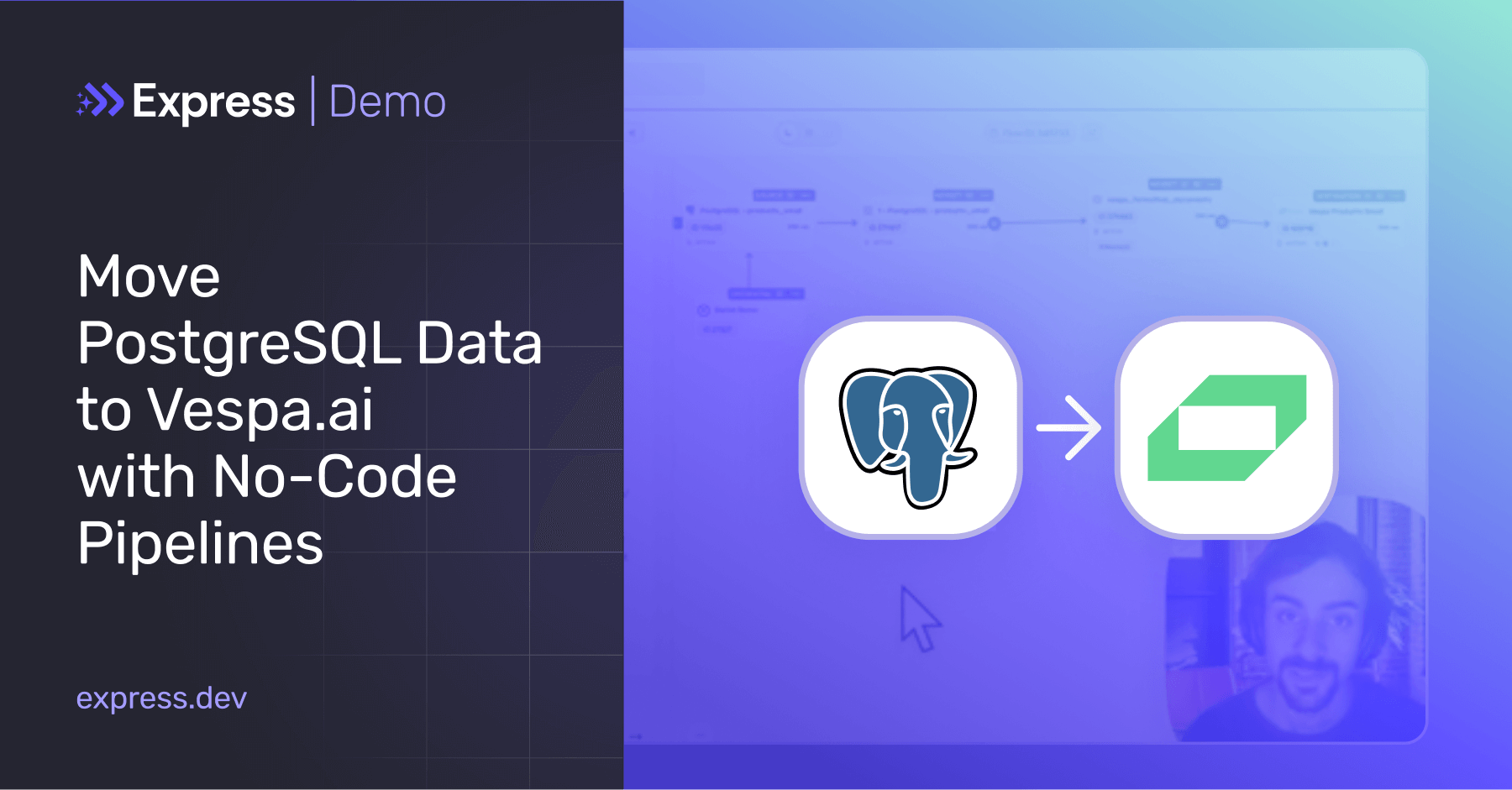 Move Data from PostgreSQL to Vespa.ai Effortlessly | Nexla Demo Center
