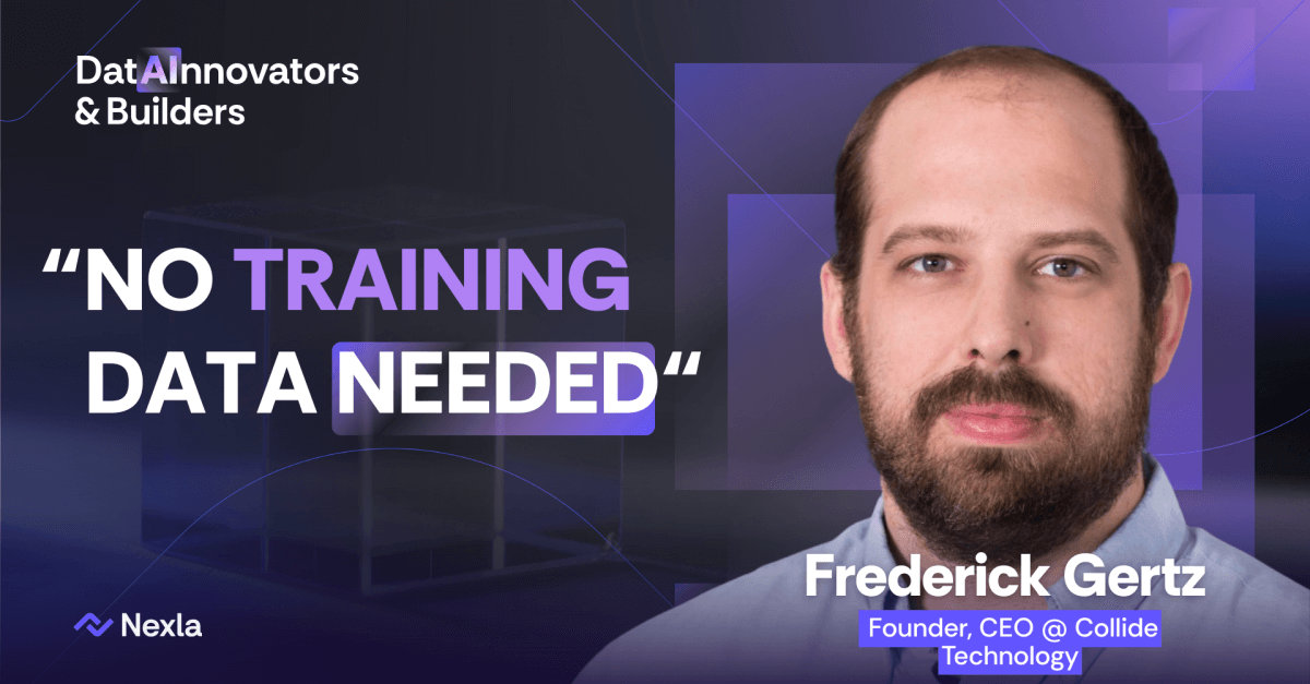Gerald Scheetz Software Engineer Swarm Intelligence for Manufacturing Optimization | Nexla Podcast