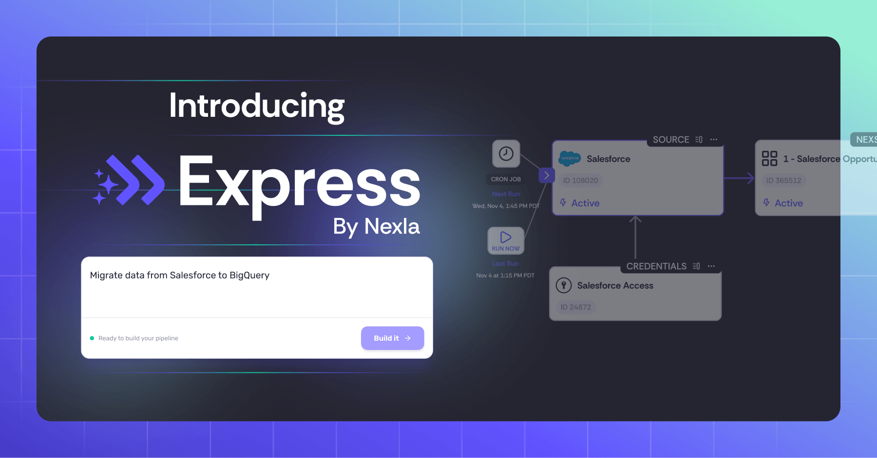 AI Data Pipelines, Connectors & MCP in Minutes | Express by Nexla